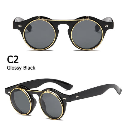 Men's Round Shaped Sunglasses - wnkrs