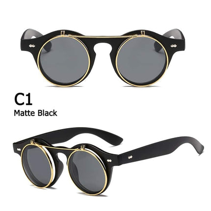 Men's Round Shaped Sunglasses - wnkrs