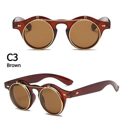 Men's Round Shaped Sunglasses - wnkrs