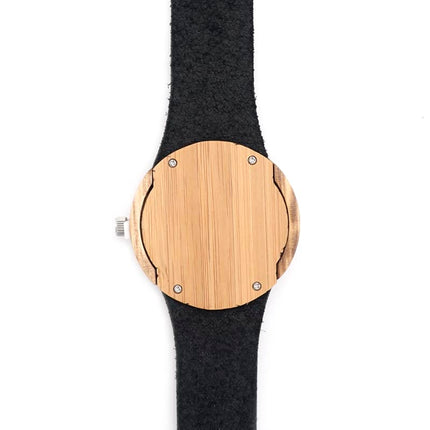 Trendy Laconic Style Wood and Leather Watches - wnkrs