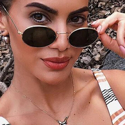 Small Oval Sunglasses for Women - wnkrs
