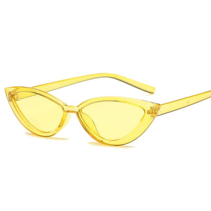 Cat Eye Shaped Clear Frame Sunglasses for Women - wnkrs