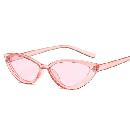 Cat Eye Shaped Clear Frame Sunglasses for Women - wnkrs