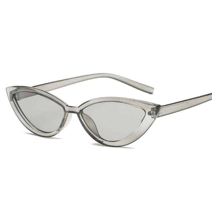 Cat Eye Shaped Clear Frame Sunglasses for Women - wnkrs