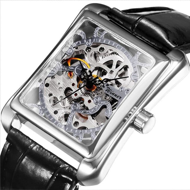 Women's Rectangular Dial Mechanical Watches - wnkrs