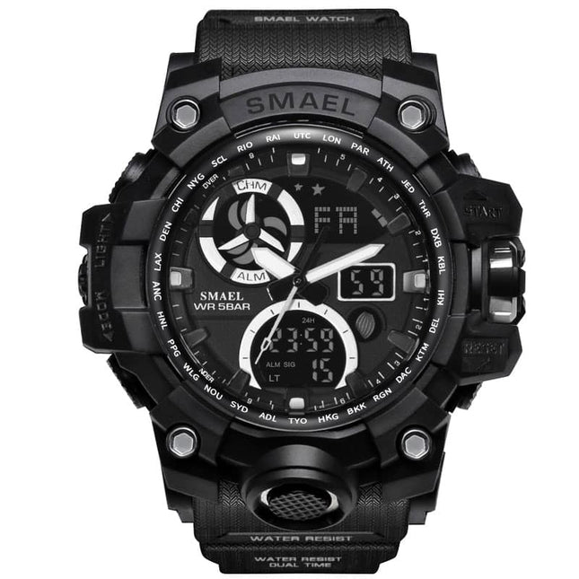 Digital Backlight Men's Military LED Watch - wnkrs