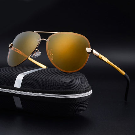 Men's Casual Polarized Aviator Sunglasses - wnkrs