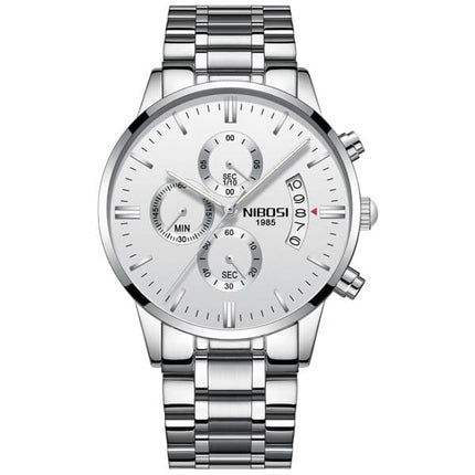 Men's Chronograph Leather Watch - wnkrs
