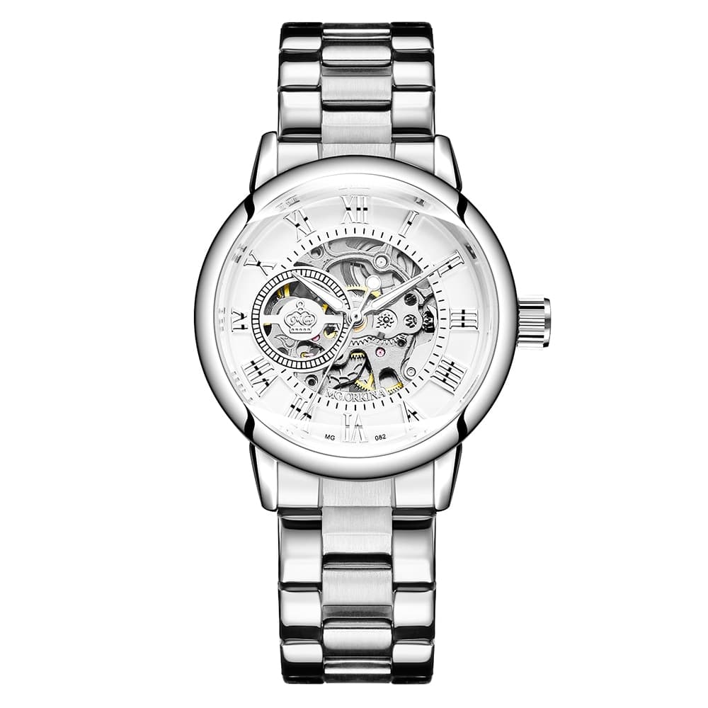 Women's Stainless Steel Mechanical Watches