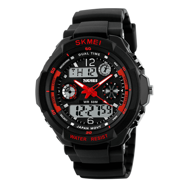 Shock Resistant Digital Sports Wristwatches for Men - wnkrs