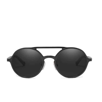 Men's Retro Round Polarized Sunglasses - wnkrs