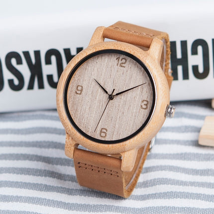 Women's Brown Genuine Leather Watch - wnkrs