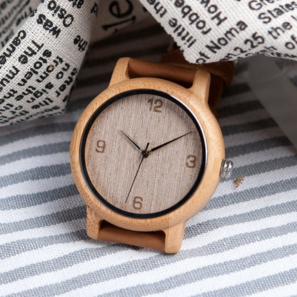 Women's Brown Genuine Leather Watch - wnkrs