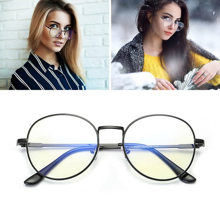Unisex Anti-Blue Light Round Glasses - wnkrs