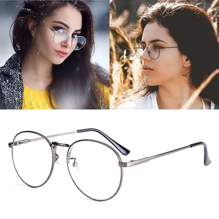 Unisex Anti-Blue Light Round Glasses - wnkrs