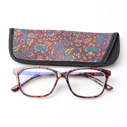 Women's Anti-Blue Light Floral Pattern Eyeglasses - wnkrs