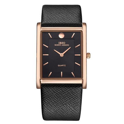Ultra-Thin Genuine Leather Wristwatch - wnkrs