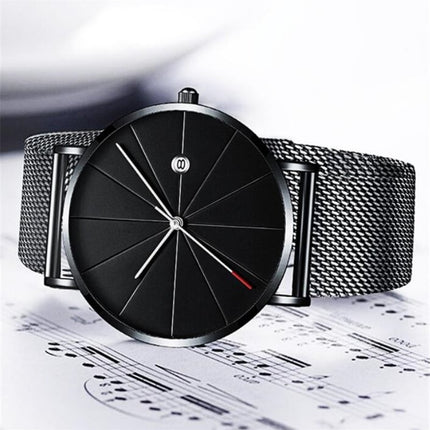 Men's Classic Mesh Stainless Steel Watch - wnkrs