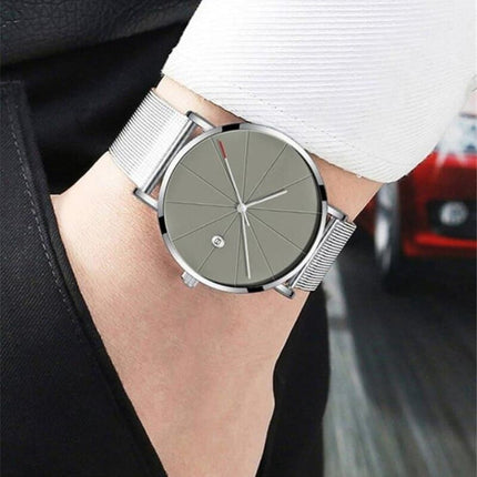 Men's Classic Mesh Stainless Steel Watch - wnkrs