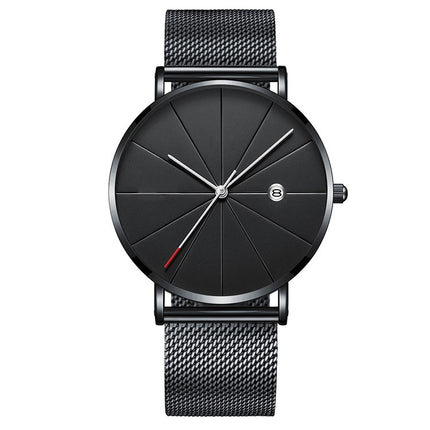Men's Classic Mesh Stainless Steel Watch - wnkrs