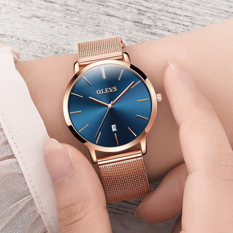 Wristwatches for Women with Mesh Band