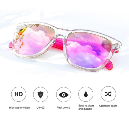 Women's Multicolor UV400 Protective Sunglasses - wnkrs