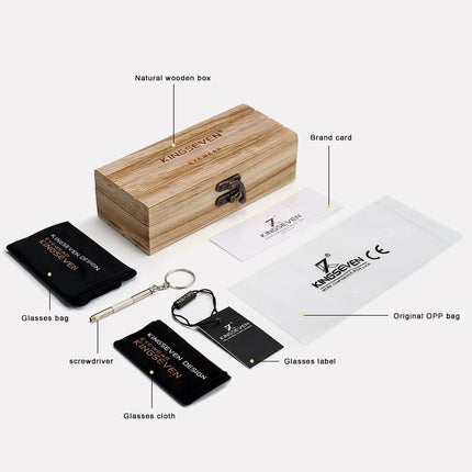 Men's Bamboo Sunglasses - wnkrs