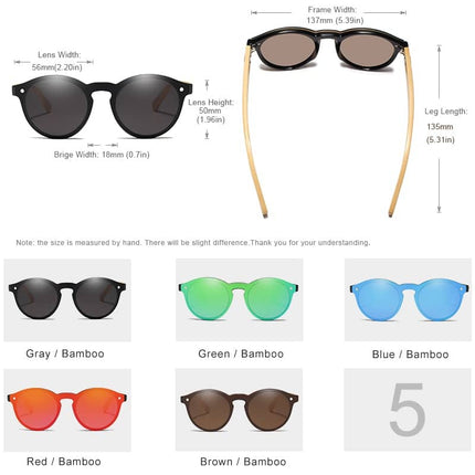 Men's Bamboo Sunglasses - wnkrs