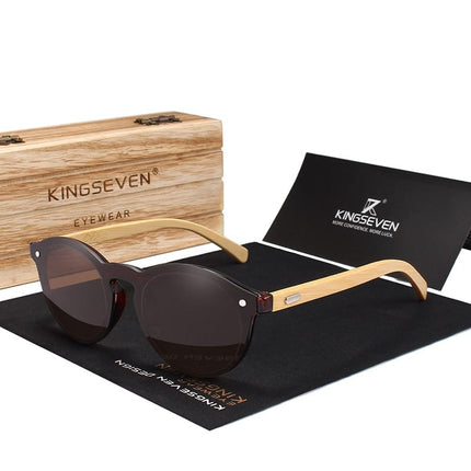 Men's Bamboo Sunglasses - wnkrs