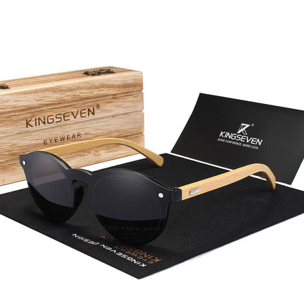 Men's Bamboo Sunglasses - wnkrs