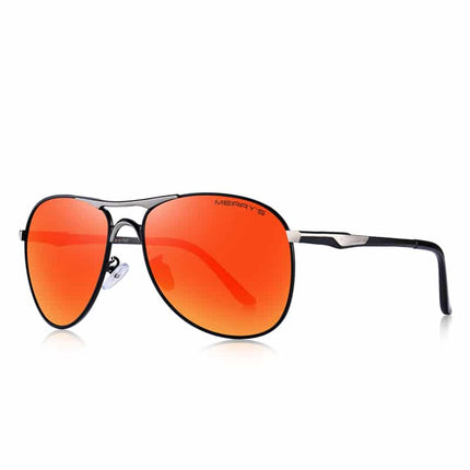 Men's Classic Aviator Shaped Sunglasses - wnkrs