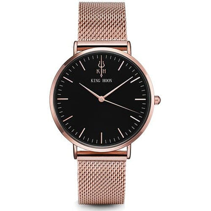 Women's Round Leather Wrist Watches - wnkrs