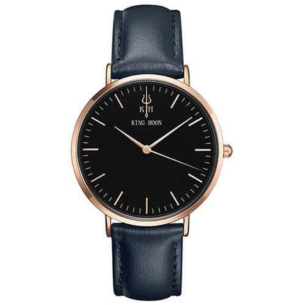 Women's Round Leather Wrist Watches - wnkrs