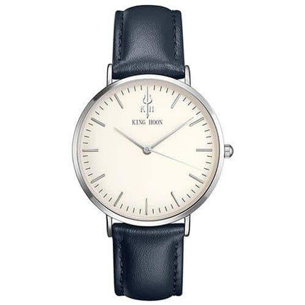 Women's Round Leather Wrist Watches - wnkrs