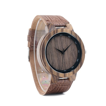 Men's Brown Leather Watch - wnkrs