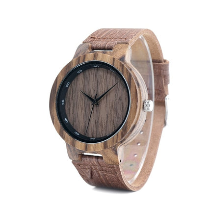 Men's Brown Leather Watch - wnkrs