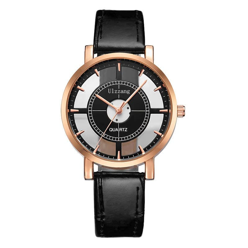 Fashion Women's Leather Quartz Wristwatch