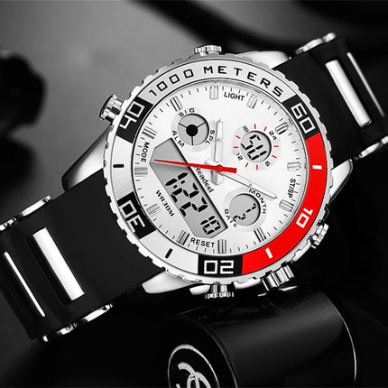 Men's Multifunctional Waterproof Watches with LED Display - wnkrs