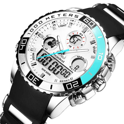 Men's Multifunctional Waterproof Watches with LED Display - wnkrs