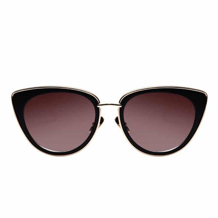 Women's Cat Eye Metal Frame Sunglasses - wnkrs