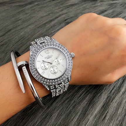Luxury Rhinestone Quartz Watches for Women - wnkrs