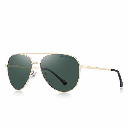 Men's Classic Pilot HD Polarized Sunglasses - wnkrs
