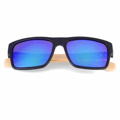 Men's Retro Wayfarer Bamboo Sunglasses - wnkrs