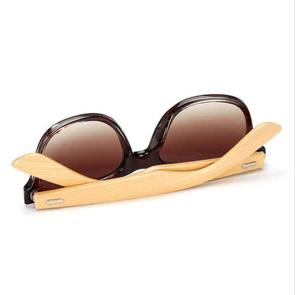 Men's Vintage Style Wooden Sunglasses - wnkrs