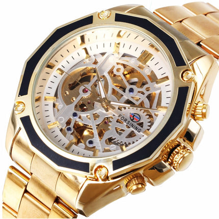 Business Men's Mechanical Automatic Skeleton Watches - wnkrs