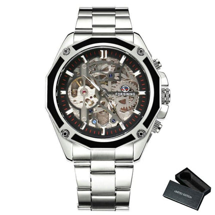 Business Men's Mechanical Automatic Skeleton Watches - wnkrs