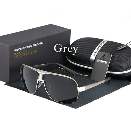 Men's Retro Polarized Sunglasses - wnkrs