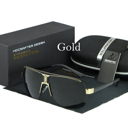 Men's Retro Polarized Sunglasses - wnkrs