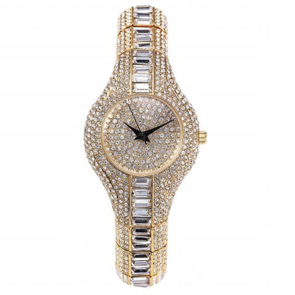 Glamour Women's Solid Rhinestone Watches - wnkrs