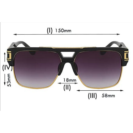 Metal Frame Men's Sunglasses - wnkrs